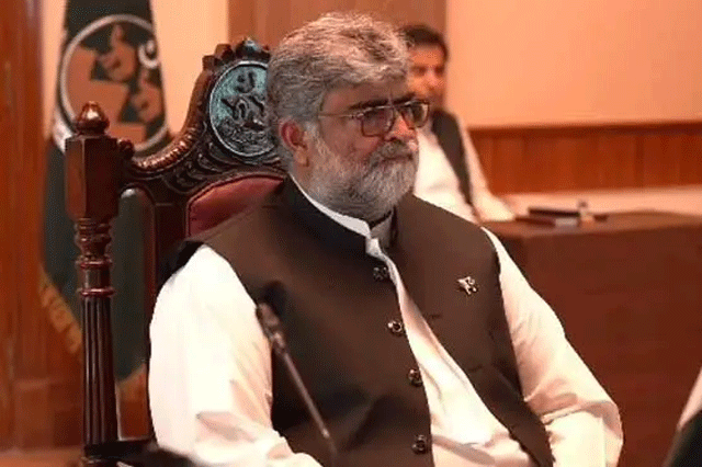 نگران وزیر اعلی بلوچستان
